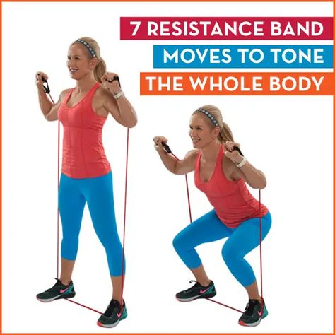 Resistant Band Workouts, Chris Freytag, Best Resistance Bands, Insanity Workout, Killer Workouts, Resistance Band Workout, Squat Workout, Resistance Workout, Resistance Band Exercises