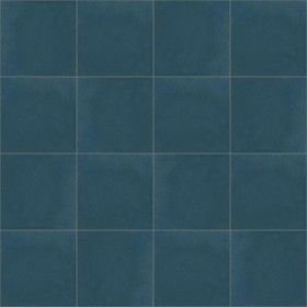 Textures Texture seamless | Traditional encaustic cement tile uni colour texture seamless 13580 | Textures - ARCHITECTURE - TILES INTERIOR - Cement - Encaustic - Encaustic | Sketchuptexture Blue Tile Texture Seamless, Blue Tiles Texture, Concrete Tile Texture, Folk Interior, Cement Floor Tiles, Teal Tile, Blue Bathroom Tile, Textures Architecture, Foyer Flooring