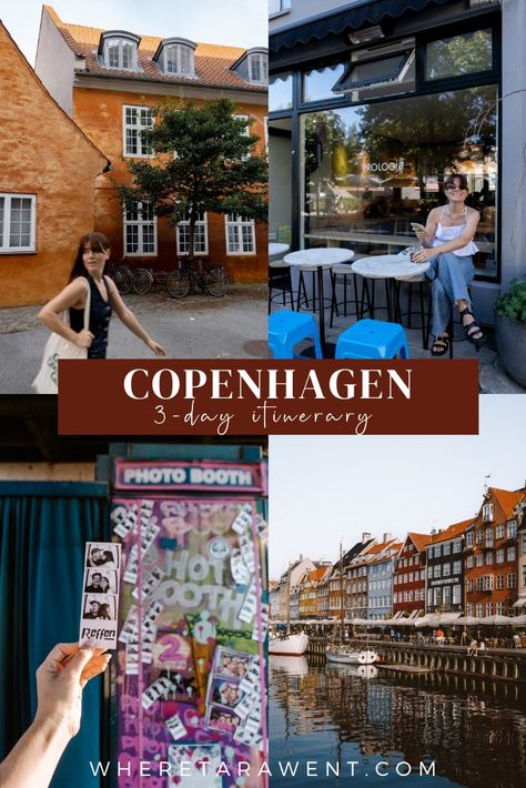 3-Day Copenhagen Itinerary Copenhagen 3 Day Itinerary, Copenhagen Itinerary 3 Days, Denmark Bucket List, Copenhagen Itinerary, Copenhagen Trip, Copenhagen Travel Guide, Copenhagen Airport, Copenhagen City, Copenhagen Travel