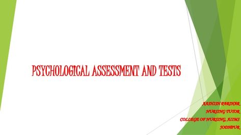 Psychological Assessment, Psychological Testing, Intelligence Test, Human Personality, Personality Test, University Of Minnesota, Self Assessment, Reading Levels, Psychiatry