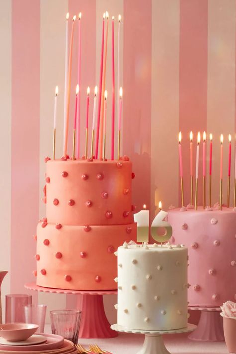 Melted candle cake