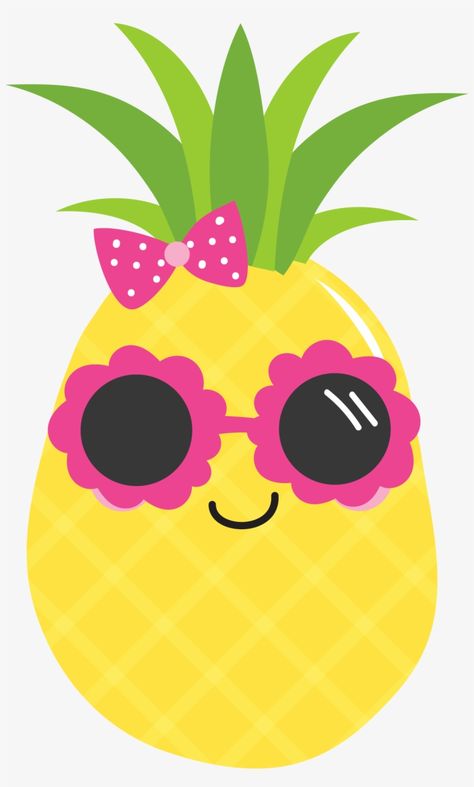 Pineapple Food, Food Clip Art, Watermelon Cartoon, Pineapple Clipart, Luau Food, Super Mario Bros Party, Aloha Party, Mario Bros Party, Flamingo Birthday Party