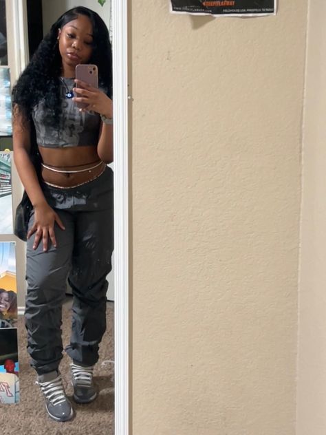 black girl, baddie, jordan 11s, cool grey, deep wave lace front, side part deep wave, black girl outfit inspo, senior year, first day fit Cool Greys Jordan 11s Outfits, Outfit Ideas With Cool Grey 11s, Black 11s Jordans Outfit, Cool Grey Outfits Jordan 11, Cool Grey 11s Outfits Black Women, Jordan 11 Outfit Women Baddie, Jordan 11 Cool Grey Outfit, Jordan 11s Outfit Women, Side Part Deep Wave