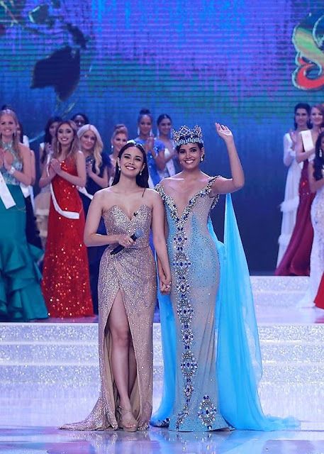 SASHES & TIARAS.....MISS WORLD 2017 Finals! Winner + Top 15 Semifinalist's GOWNS RECAP! | Nick Verreos Miss World Gowns, Miss World Dress, Yukta Mookhey, Beauty Pagents, Manushi Chiller, Miss Universe Costumes, Miss World 2000, Manushi Chhillar, Siddharth Malhotra