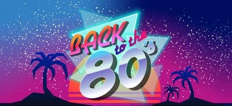 25 Rad 80s Fonts for Totally Righteous Websites | Elegant Themes Blog 80s Background, Back To The 80s, 80s Disco, 80s Theme Party, 80s Neon, 80s Theme, Back To The 80's, Jem And The Holograms, Neon Fashion