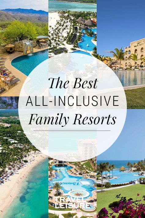 The Best All-Inclusive Family Resorts - Some of the greatest values for families can be found at all-inclusive resorts, which offer plenty of diversions and schedule flexibility. #allinclusiveresorts #familytravel #familyresorts #bestallinclusiveresorts | Travel + Leisure Family Vacation Destinations Usa, Usa Vacation Destinations, Affordable Family Vacations, Cheap Family Vacations, Best Family Vacation Destinations, Hawaii Resorts, Caribbean Luxury, Family Summer Vacation, Best All Inclusive Resorts