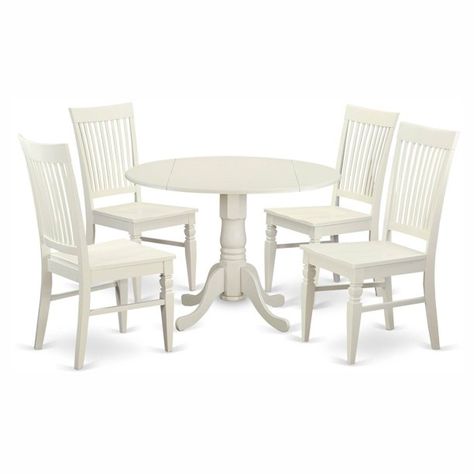 Traditional Dining Set, Kitchen Dinette, Dinette Chairs, Dinette Table, Shabby Chic Dining, Round Kitchen Table, Small Kitchen Tables, Kitchen Table Wood, Dinette Tables