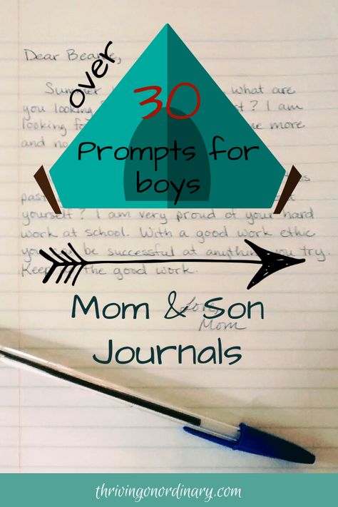 Journal prompts for Mother/Son Journaling. #positiveparenting#boymom#raisingkids#thrivingonordinary Family Journal Prompts, Mother And Son Journal, Mommy And Me Journal Prompts, Mom And Me Journal, Manifesting Creativity, Mother Son Journal, Family Habits, 30 Journal Prompts, Mother Daughter Journal