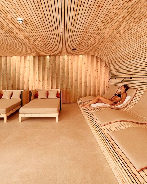 Home Spa Room, Sauna House, Spa Owner, Spa Room Decor, Spa Interior Design, Spa Rooms, Sauna Design, Spa Interior, Sauna Room