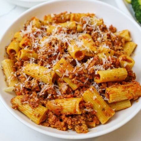 Turkey Spaghetti, Ground Turkey Pasta, Pasta With Meat Sauce, Turkey Pasta, Meat Pasta, Bolognese Recipe, Pasta Sauce Recipes, Ground Turkey Recipes, Cooking Turkey