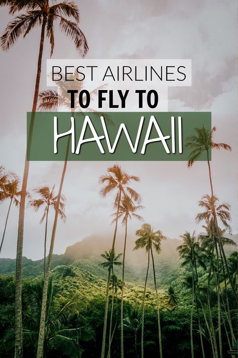 The best and most convenient airlines that fly to Hawaii Hawaii Trip Planning, Best Airlines, Best Flights, Bucket List Destinations, Hawaii Travel, City Guide, Weekend Getaways, Outdoor Adventures, Beautiful Beaches