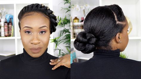 Flat Twist Protective Style | Relaxed Hair - Hairlicious Inc. Protective Hairstyle Relaxed Hair, Protective Hairstyles Relaxed Hair, Protective Style For Relaxed Hair, Relaxed Protective Hairstyles, Protective Hairstyles For Relaxed Hair, Style Relaxed Hair, Styles For Relaxed Hair, School Hairdos, Protective Styles Easy