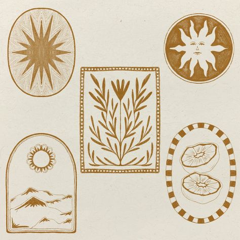 little icons from a very productive coffee shop drawing session :) turned on the symmetry feature and just let my mind relax and I’m truly so happy with how these turned out!!! let me know your favorite in the comments hehe 🌟 Coffee Shop Drawing, Shop Drawing, Nature School, Mind Relaxation, 2d Design, Ceramics Ideas Pottery, Beige Aesthetic, Linocut Prints, Home Wallpaper