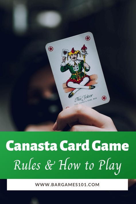 Canasta Rules Card Games, How To Play Canasta, Canasta Card Game Rules, Trash Card Game, Canasta Rules, Game Closet, Canasta Card Game, Rummy Game, Classic Card Games