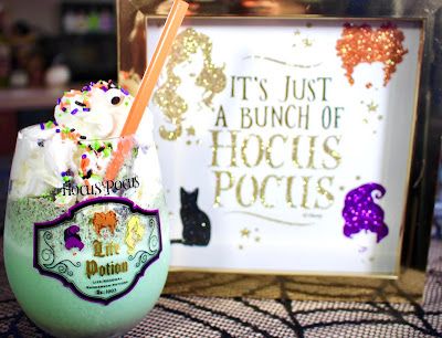 COPYCAT HOCUS POCUS CARVEL MILKSHAKE🍨 Hocus Pocus Milkshake, Hocus Pocus, A World, Halloween