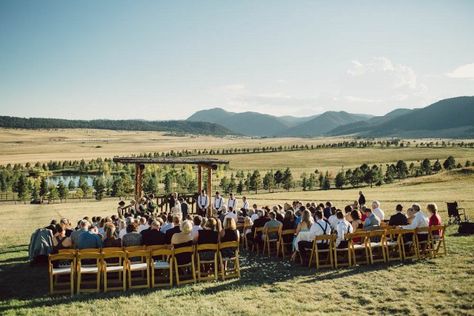 Spruce Mountain Ranch, Ranch Wedding Venue, Newly Married, Colorado Wedding Venues, Newly Married Couple, Forest Wedding, Married Couple, Nature Wedding, Ranch Wedding