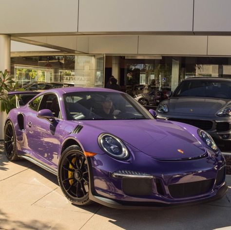 Purple Porsche, Porsche 991 Gt3 Rs, 991 Gt3 Rs, Porsche 991 Gt3, Purple Photo, 991 Gt3, Purple Car, Porsche 991, Luxurious Cars