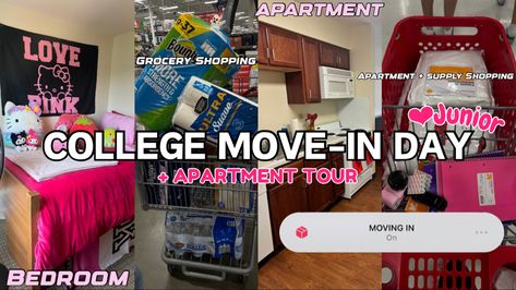 college youtube videos School Vlog Thumbnail, Vlog Thumbnail, Target Run, Content Creating, Apartment Tour, It Girls, Moving Day, Grocery Shopping, School Supplies