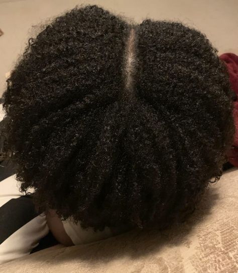 black girl with a head full of curly  4bhair Growing Hair Black Women, Stretched 4c Hair, Healthy 4c Hair, 4c Fro, Hair Motivation, Black Hair Growth, Natural Hair Growth Tips, Beautiful Black Hair, Feed In Braids Hairstyles