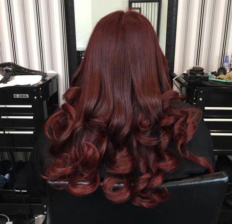 Copper Brunette Hair Dark Auburn, Dark Brownish Red Hair, Reddy Brown Hair, Brownish Red Hair, Red Balayage Hair, Wine Hair, Red Hair Inspo, Ombre Highlights, Ginger Hair Color