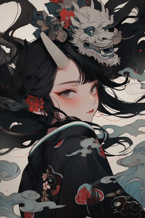 #animeavatars #mangaicons #avatars #anime #manga #shoujo #donghua #collection #profilepic #pfp Baddie Pfp, 2024 List, Geisha Tattoo Design, Japanese Pop Art, Fox Spirit, Monster Girls, Japanese Tattoo Art, Anime Canvas, Digital Art Anime