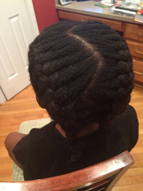 French Braid Natural Black Hair, Short French Braids, 2 French Braids, Braids Quick, French Plait, Two French Braids, Natural Black Hair, Short French, French Braids