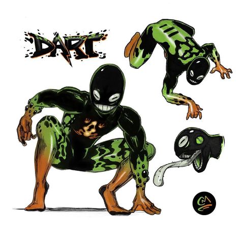 Story Story, Villain Character, Super Powers Art, Dart Frog, Color Ways, Superhero Characters, Hero Costumes, House Things, Superhero Design