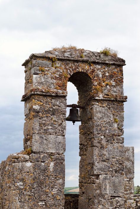 An old stone building with a bell on it photo – Free Blarney Image on Unsplash Old Stone Building, Blarney Castle Ireland, Blarney Castle, Castle Ireland, Stone Building, County Cork, Stone Pictures, Old Stone, Train Tracks