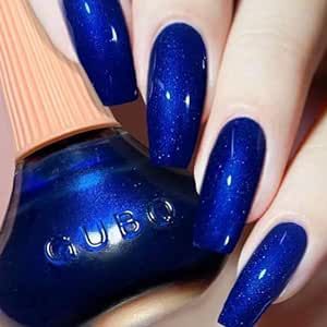 Bright Blue Nails, Cobalt Blue Nails, Chrome Art, Blue Chrome Nails, Chrome Nail Polish, Blue Gel Nails, Dry Nails Quick, Blue Nail Polish, Glamorous Nails