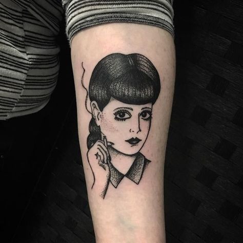 Bladerunner Tattoo, Blade Runner Tattoo, Runner Tattoo, Sean Young, Blade Runner, New Tattoos, Skull Tattoo, Tatting, Art Ideas