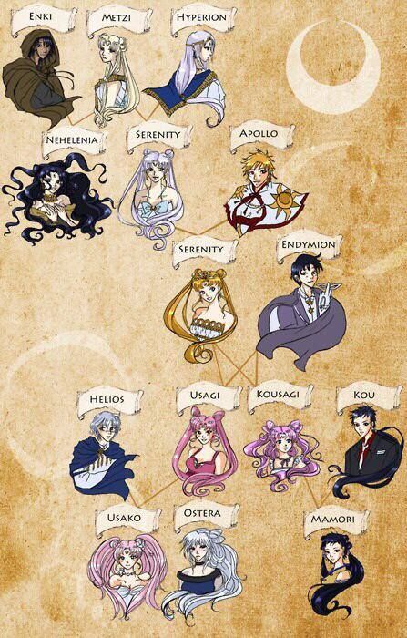 sailor moon family tree Saylor Moon, Sailor Moon Girls, Arte Sailor Moon, Sailor Moon Stars, Minako Aino, Sailor Moon Fan Art, Sailor Moon Usagi, Sailor Moon Aesthetic, Princess Serenity