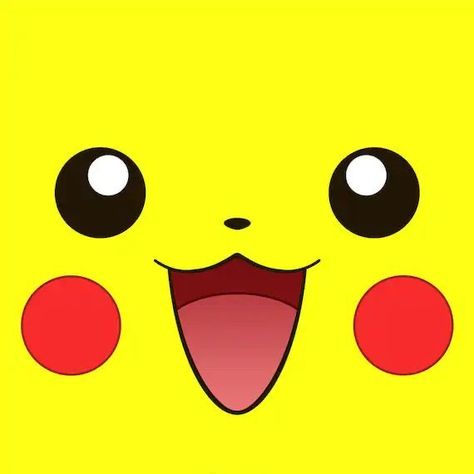 Pokemon Torte, Pikachu Party, Pikachu Face, Pokemon Themed Party, Pokemon Backgrounds, 6 Birthday, Doodle Frames, Pokemon Birthday Party, Keyboard Stickers