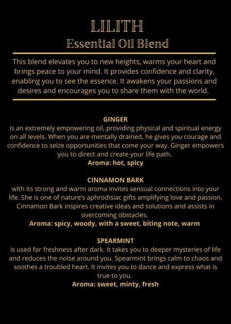 Lilith Oil Recipe, Witch Oils, Medusa Goddess, Lady Lilith, Magick Oil, Mentally Drained, Kitchen Witchery, Life Path, Spirituality Energy