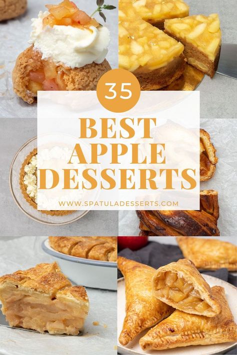 Our Best Apple Desserts for This Fall Easy Apple Desserts, Apple Dessert Recipes Healthy, Apple Pie Pops, Crescent Roll Recipes Dinner, Best Apple Desserts, Apple Cookies Recipes, Apple Cobbler Recipe, Apple Pie Recipe Easy, Apple Desserts Easy