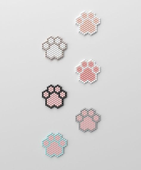 Brooch Pattern, Seed Bead Tutorials, Hamma Beads Ideas, Miyuki Beads Pattern, Pearl Beads Pattern, Art Perle, Bead Crochet Patterns, Hama Beads Design, Diy Perler Bead Crafts