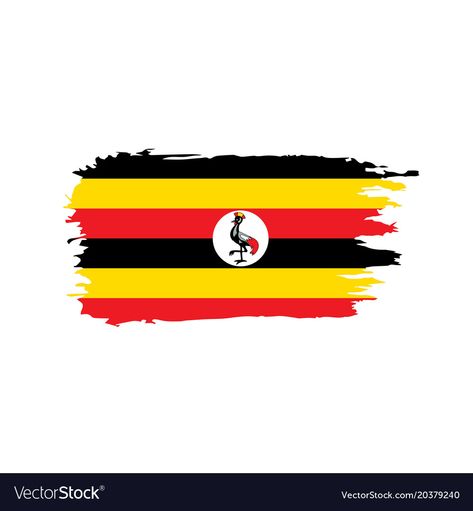 Uganda Independence Monument, Uganda Flag, Kisoro Uganda, Uganda Coat Of Arms, Rwenzori Mountains Uganda, Flag Vector, Png Images, Uganda, Adobe Illustrator