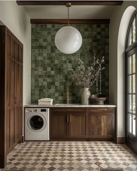 Becki Owens Laundry Room, Becki Owens Design, Becki Owens, Shah Alam, Wood Tones, Design Del Prodotto, Laundry Room Design, Dream House Interior, Basement Ideas