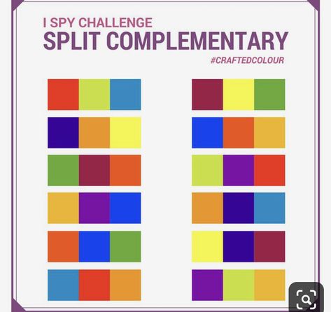 Split Complementary Color Scheme, Color Harmonies, Split Complementary, Split Complementary Colors, Seeds Color, Color Mixing Chart, Color Combinations For Clothes, Watercolor Paintings For Beginners, 背景 シンプル