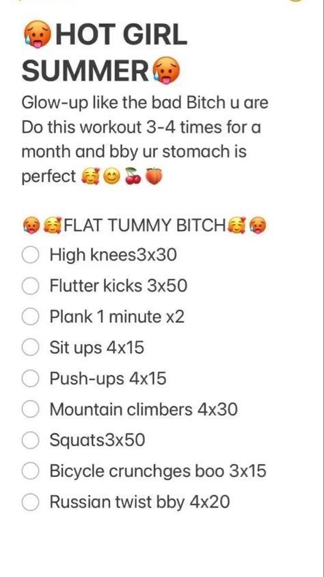 Teen Workout Plan, Summer Body Workout Plan, Full Body Workout Routine, Workouts For Teens, Month Workout, Summer Body Workouts, All Body Workout, Workout Routines For Beginners, Workout For Flat Stomach