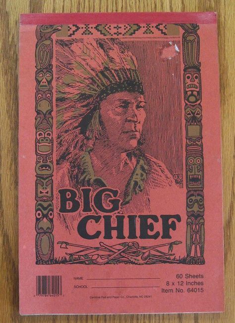 Ever used a Big Chief notebook? Big Chief, Somewhere In Time, Vintage Memory, Oldies But Goodies, I Remember When, Cursed Child Book, Children Book Cover, The Good Old Days, Back In The Day