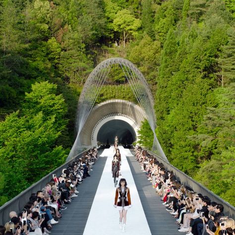 Miho Museum, 300, Tashiro Momodani, Shigaraki, Shiga 529-1814 Japan. 13 minutes from JR Kyoto to JR Ishiyama; 50 minutes from JR Ishiyama on Teisan Bus Line. Mall Landscape, Miho Museum, Runway Design, Suit Stores, Bus Line, Cultural Capital, Shiga, Commercial Space, Kyoto Japan