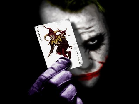 Dark Knight Wallpaper, Joker Cartoon, Joker Dark Knight, Card Wallpaper, Joker Wallpaper, Joker Hd Wallpaper, Joker Face, Heath Ledger Joker, Joker Tattoo