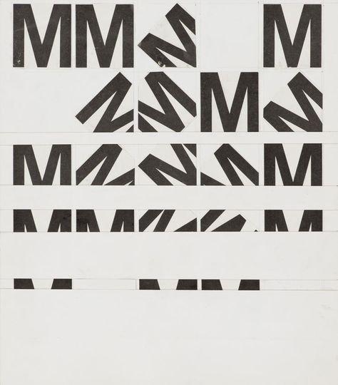 Punk Typography, Wolfgang Weingart, Museum Logo, Typo Poster, The Letter M, 타이포그래피 포스터 디자인, Typography Layout, Louvre Museum, Editorial Layout