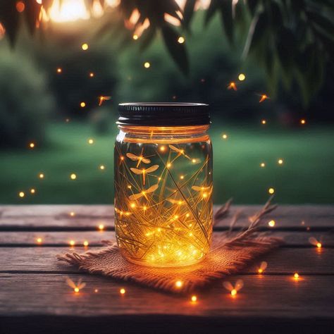 🌟✨ Captured the enchanting glow of a jar filled with fireflies, each little light illuminating the blades of grass inside. A moment of pure magic, where nature's brilliance meets the charm of a summer evening. Let your imagination light up with this mesmerizing scene. 🧡💚 #AIArt #FireflyMagic #SummerNights #GlowInTheDark #NatureWonder #DigitalArt #chatgpt #Microsoft #developer #git #MachineLearningArt #CreativeAI #DeepLearningArt #ArtTech #AlgorithmicArt #NeuralNetworks #ArtTechCommunity Fire Flies, Lighting Bugs, Fireflies In A Jar, Firefly Art, Glow Art, Forest Background, Glowing Art, Jar Lights, Brown Aesthetic