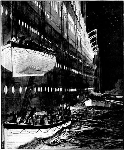 Titanic Revelations: Bodies of Third-Class Passengers were Tossed Back into the Sea Titanic Drawing Scene, Titanic Drawing, Titanic Facts, Titanic History, Titanic Ship, Cunard Line, Rms Titanic, White Star, Realistic Drawings