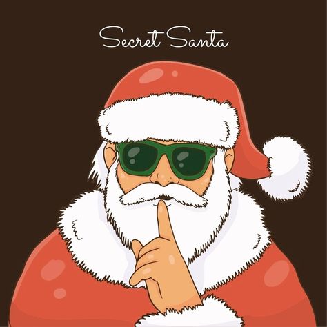 Secret Santa Messages, Secret Santa Rules, Santa Illustration, Message From Santa, Office Secret Santa, Ugly Cakes, Christmas Wallpaper Iphone Cute, Christmas Tips, Secret Pal