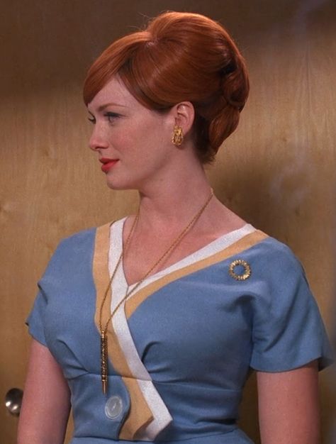 Joan Mad Men Hair, Mad Men Hairstyle, Joan Holloway Hair, Joan Holloway Outfits, Mad Men Halloween Costume, Mad Men Fashion Joan, Mad Men Megan, Joan Harris Mad Men, Joan Mad Men