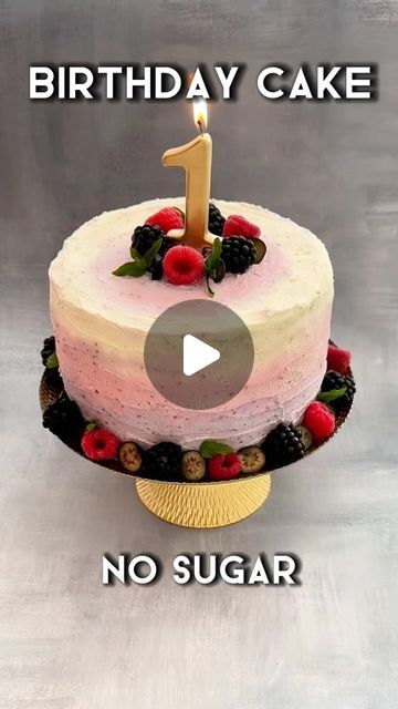 Jovana Tomić Poepelt - Super Mama on Instagram: "Save or Share: First Birthday Cake that Tastes Amazing, is Easy to Make, and Has No Refined Sugar! 🥳🥳🥳

This delicious cake not only tastes fantastic but also supports your baby’s healthy development. 

Ingredients for a Four-Layer, 18 cm (7-inch) Cake:

4 x For Each Layer:
1 overripe banana
2 eggs
1 cup (150 g) almond flour (full fat)
1 tsp baking powder
1 tsp vanilla extract (alcohol-free)

For the Frosting:
28 oz (800 g) Mascarpone
1 cup (8 fl oz/250 ml) heavy cream (36% fat)
Pinch of lemon zest
Optional: 
3 tbsp agave syrup
2-3 tbsp powdered freeze-dried blueberries
2-3 tbsp powdered freeze-dried raspberries

Method:

For the Cake Layers:
Preheat your oven to 350°F (180°C). Mash the banana with a fork, then mix in the eggs, almond flo Almond Flour Baking, Fruit Powders, 7 Inch Cake, Family Meal Prep, Super Mama, Colorful Cake, Freeze Dried Raspberries, Kid Parties, Dried Raspberries