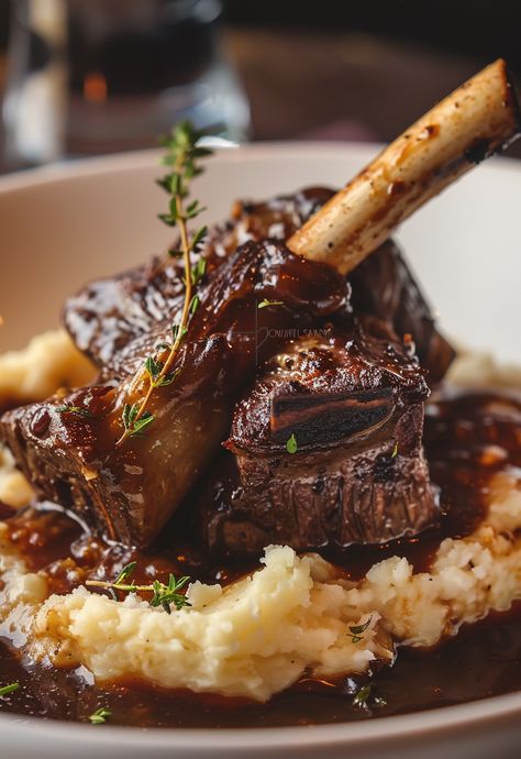 Learn How to Cook Braised Short Ribs Recipe For Free | Recipes You'll Love, Made Easy! Shortribs Dutchoven, Pioneer Woman Short Ribs Recipe, Braised Short Ribs Dutch Oven, Beef Back Ribs Recipe, Ribs Meal, Braised Short Ribs Recipe, Braised Beef Short Ribs, Beef Ribs Recipe, Beef Short Rib Recipes