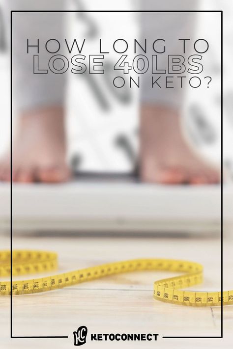 In this guide, you'll find a realistic timeline of how long to lose 40 pounds on keto safely and how to keep it off by living the keto lifestyle. Check it out! Keto Timeline, 13 Day Diet, Keto Guide, Macros Diet, Have More Energy, Starting Keto, Healthy Goals, Healthy Cholesterol Levels, Lean Muscle Mass